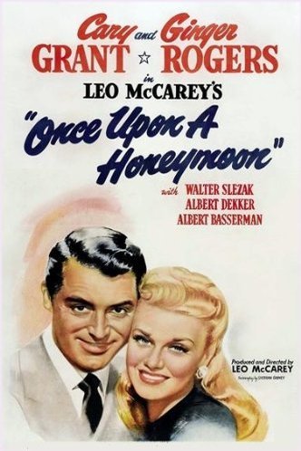 L'affiche du film Once Upon a Honeymoon