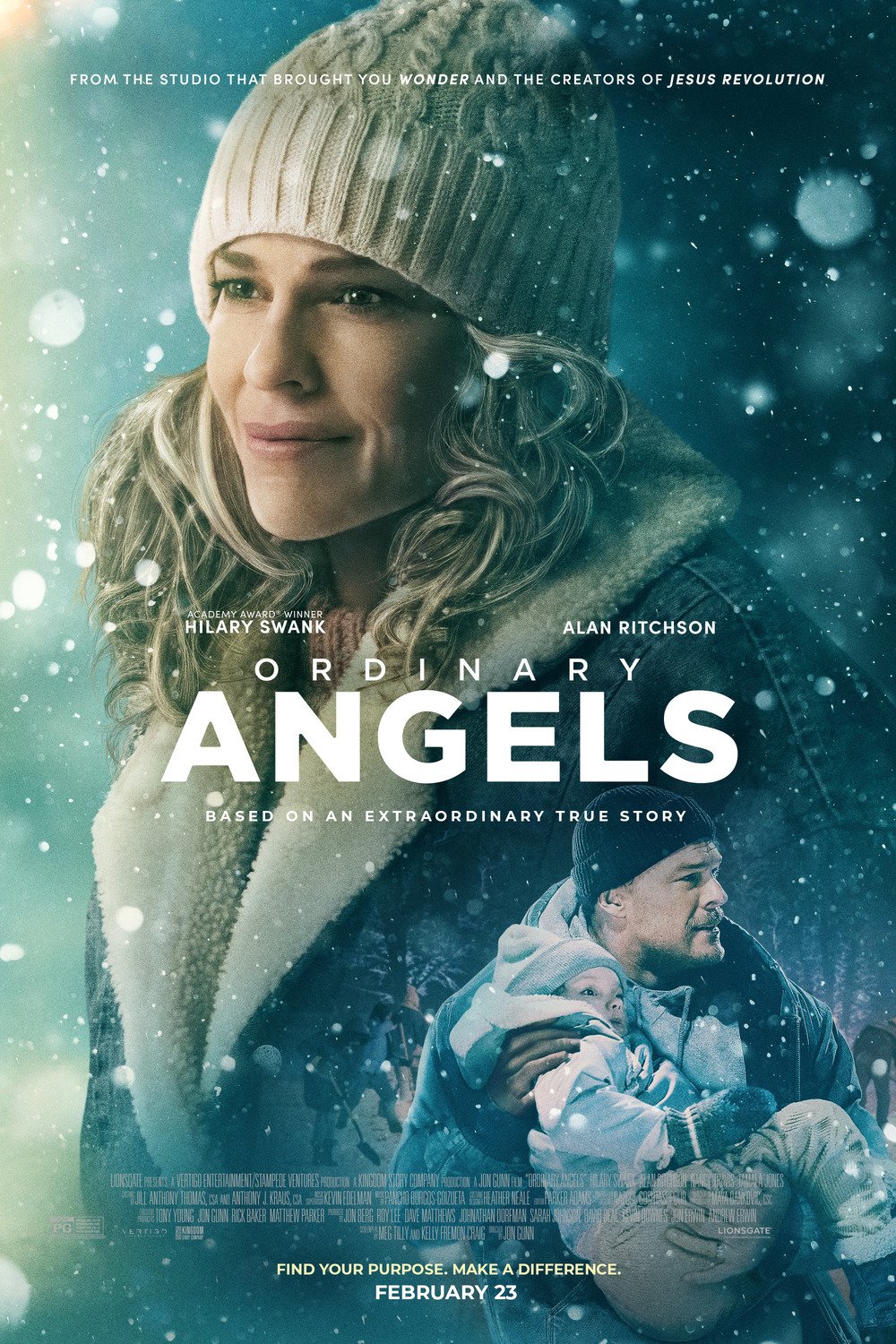 L'affiche du film Ordinary Angels