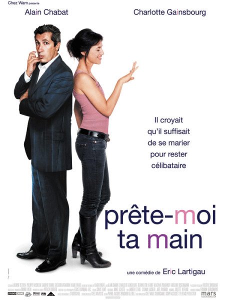L'affiche du film Prête-moi ta main
