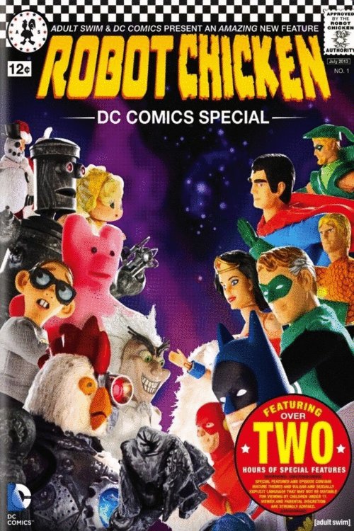 L'affiche du film Robot Chicken: DC Comics Special