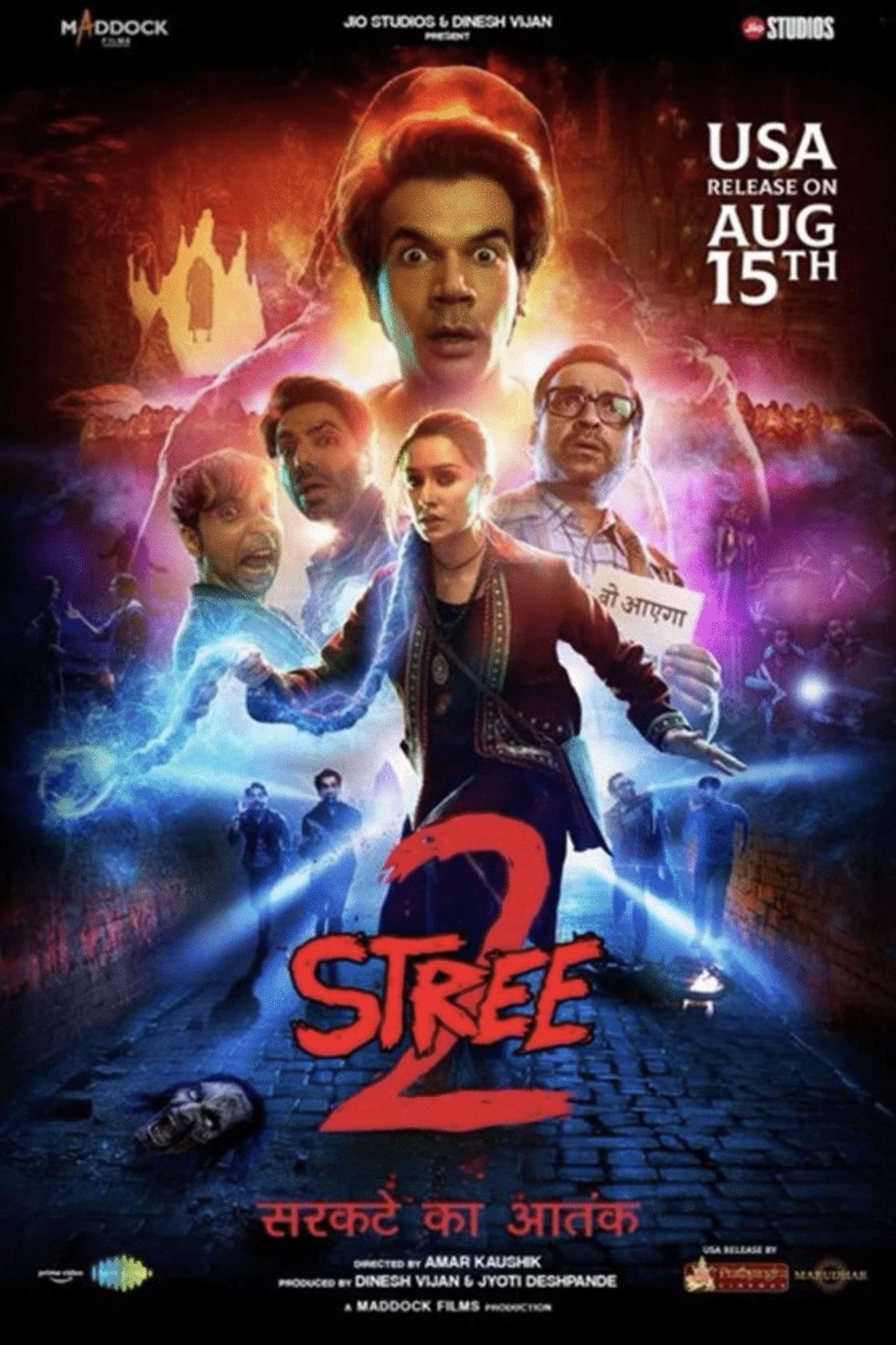 L'affiche du film Stree 2 [2024]