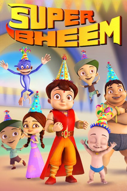 L'affiche originale du film Super Bheem en Hindi