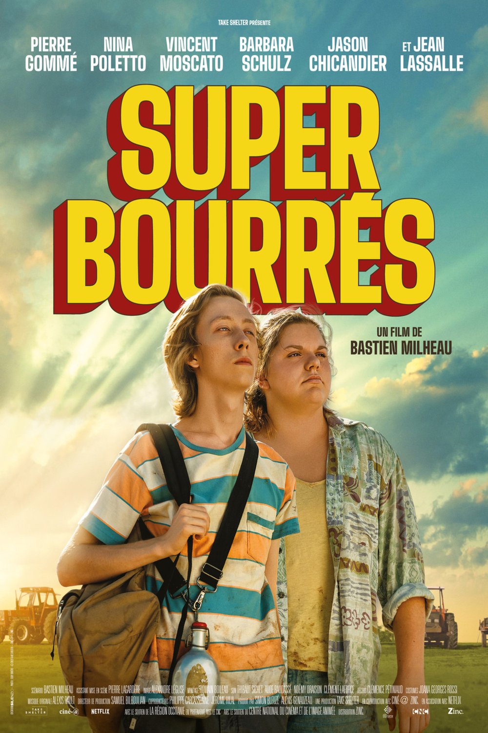 L'affiche du film Super bourrés [2023]
