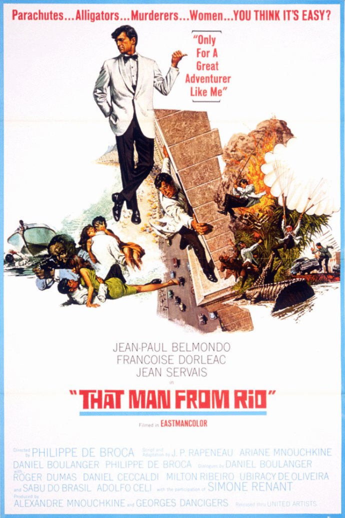 L'affiche du film That Man from Rio
