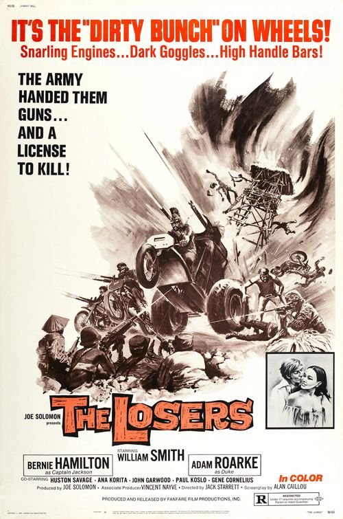 L'affiche du film The Losers [1970]