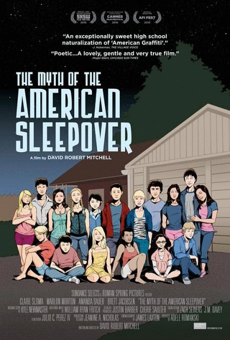 L'affiche du film The Myth of the American Sleepover