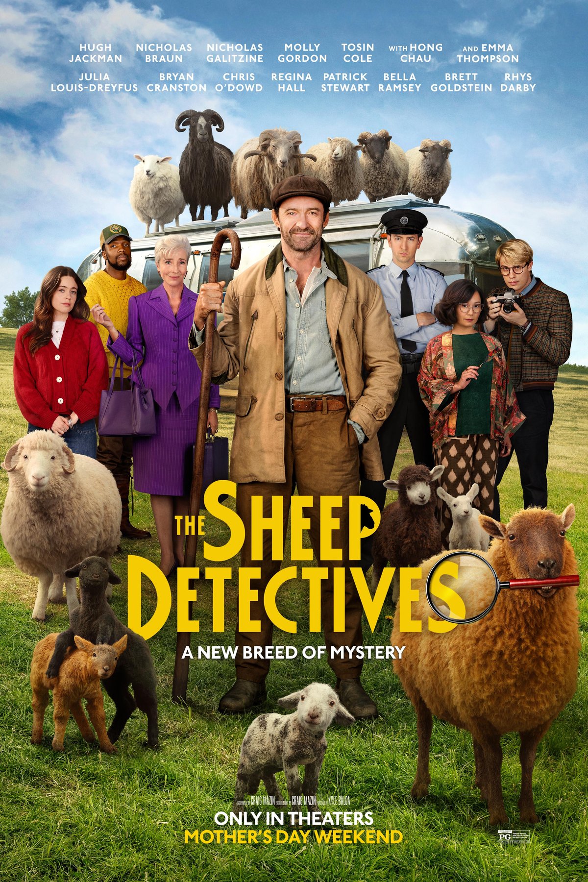 L'affiche du film The Sheep Detectives [2026]