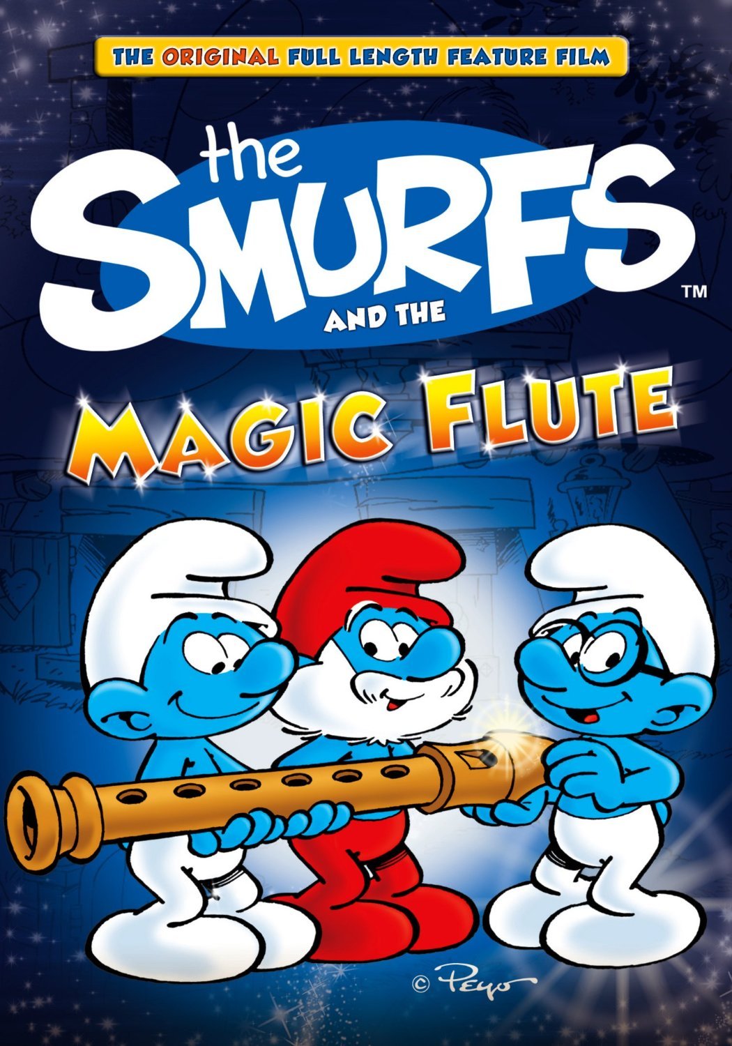 L'affiche du film The Smurfs and the Magic Flute [1976]