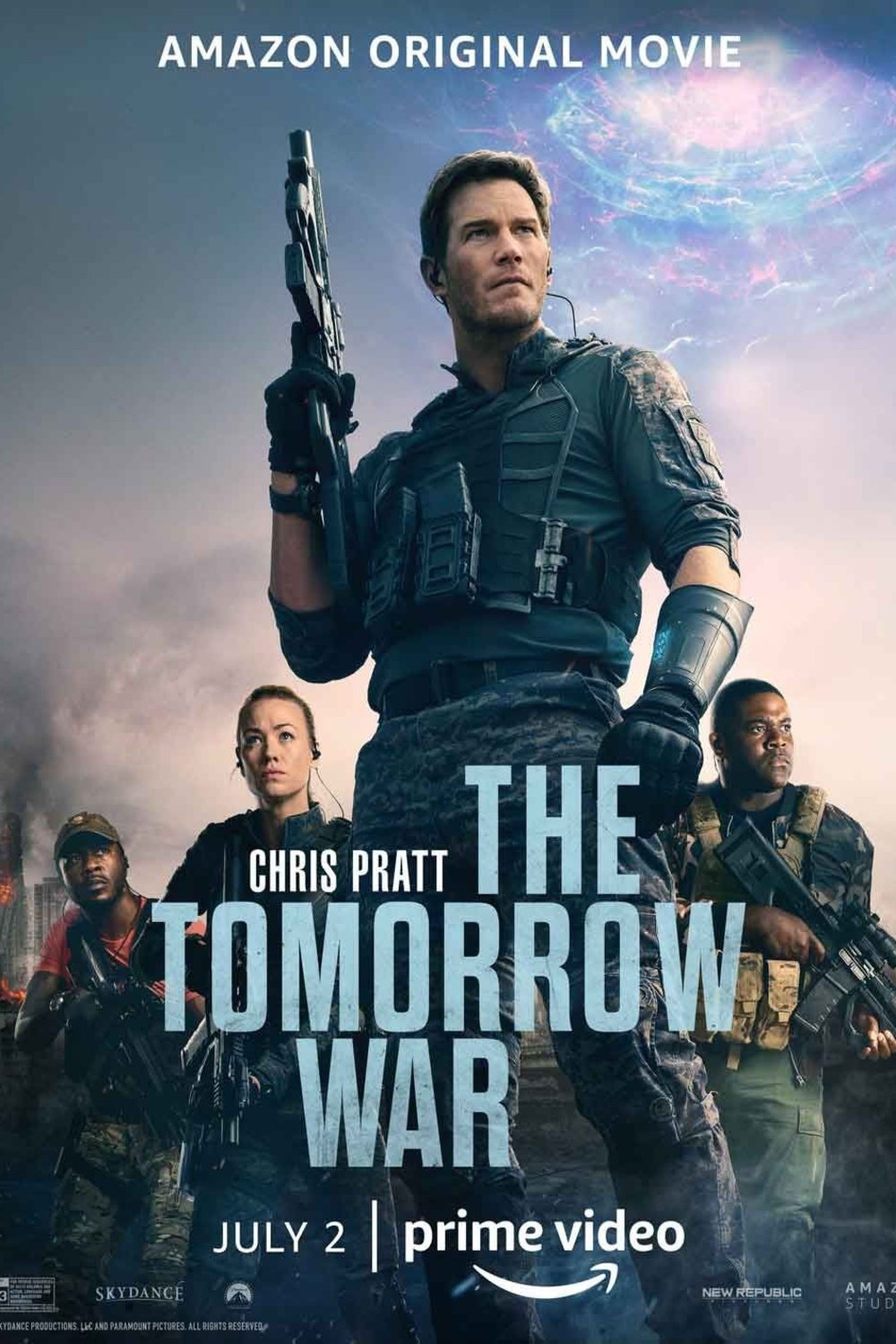 L'affiche du film The Tomorrow War