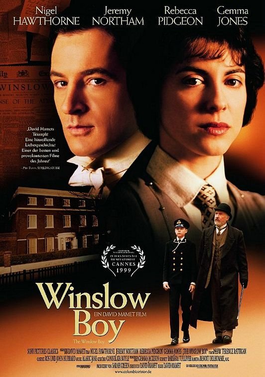 L'affiche du film L'Honneur des Winslow