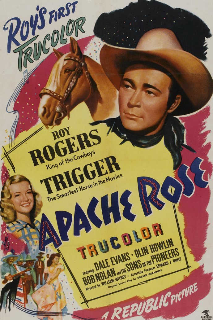 L'affiche du film Apache Rose