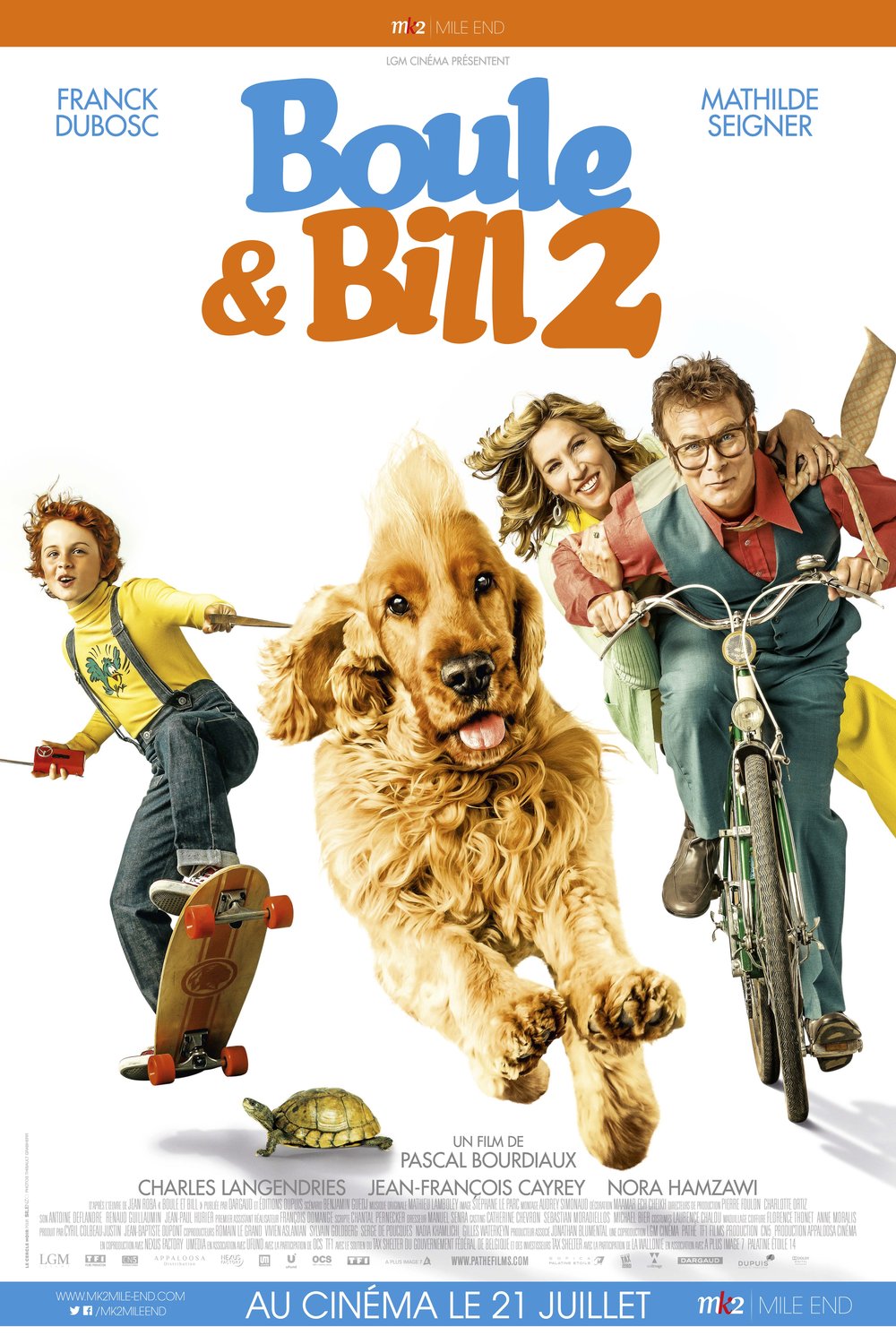 L'affiche du film Boule & Bill 2