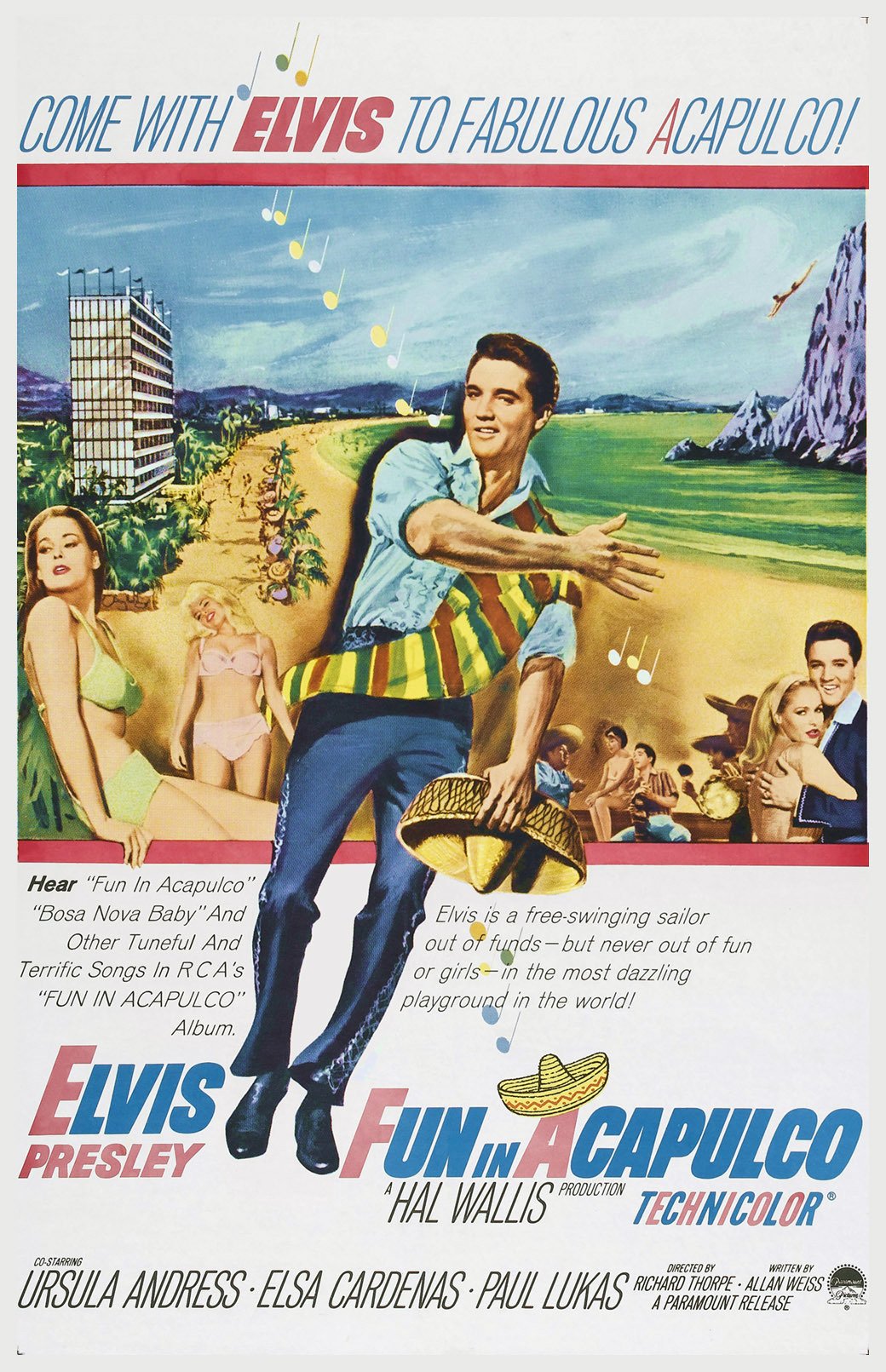 Poster of the movie Fun in Acapulco [1963]