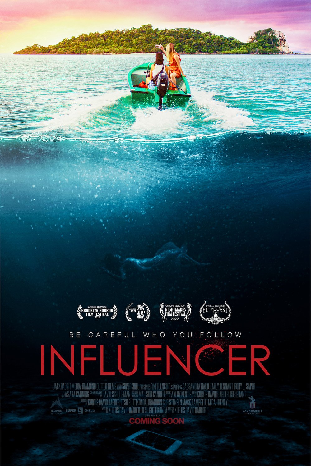 L'affiche du film Influencer [2023]