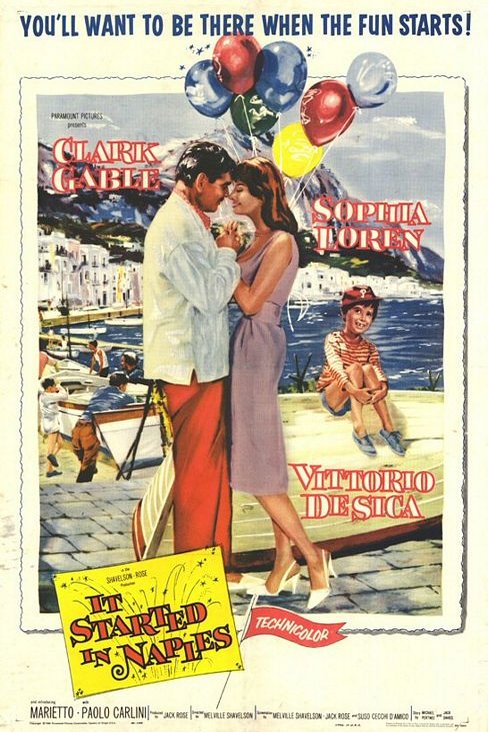 L'affiche du film It Started in Naples