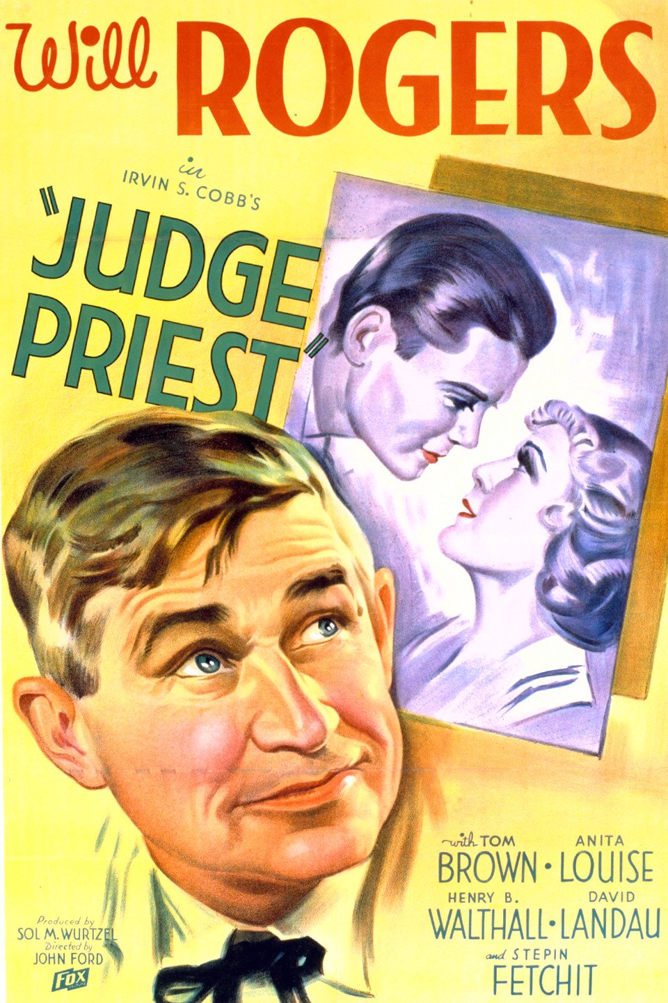L'affiche du film Judge Priest