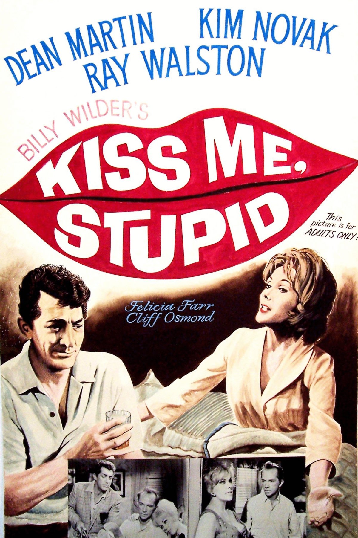 L'affiche du film Kiss Me, Stupid