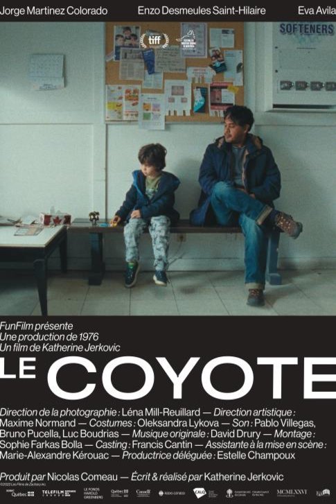 L'affiche du film Le Coyote v.f. [2022]