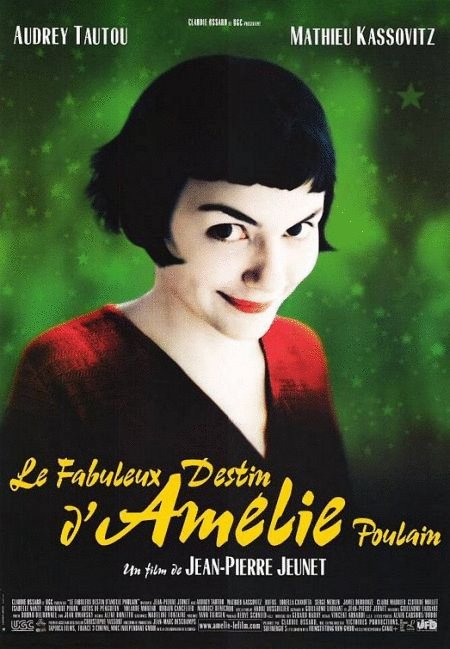 L'affiche du film Le fabuleux destin d'Amélie Poulain
