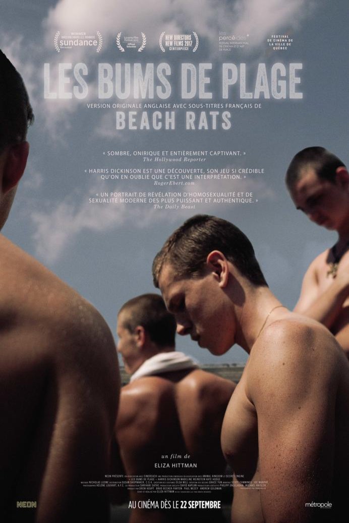L'affiche du film Les bums de plage