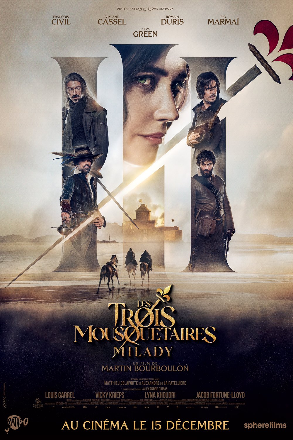 Poster of the movie Les trois mousquetaires: Milady