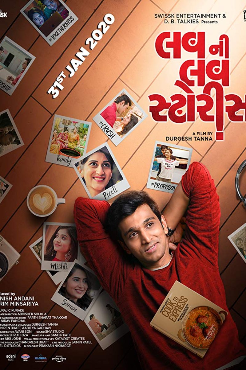 L'affiche originale du film Luv Ni Love Storys en Gujarati
