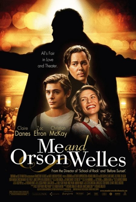 L'affiche du film Me and Orson Welles