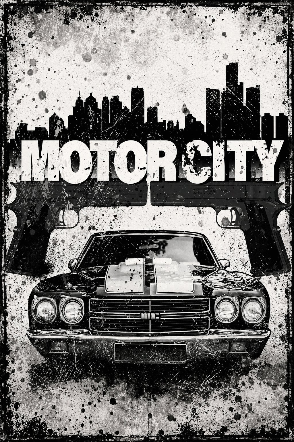 L'affiche du film Motor City [2025]
