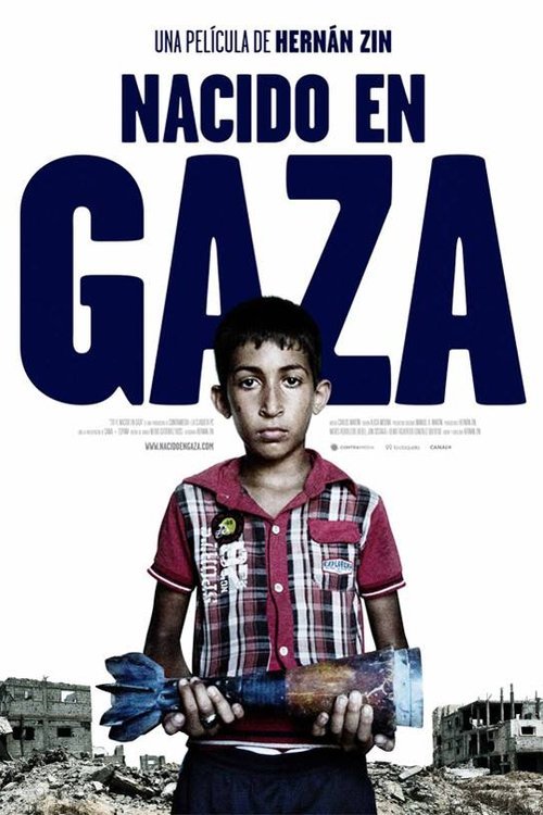L'affiche du film Born in Gaza [2014]