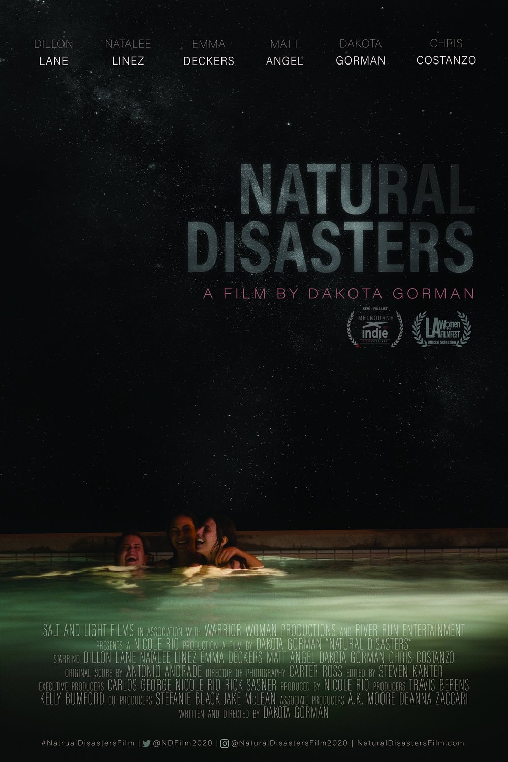 Poster of the movie Natural Disasters [2020]
