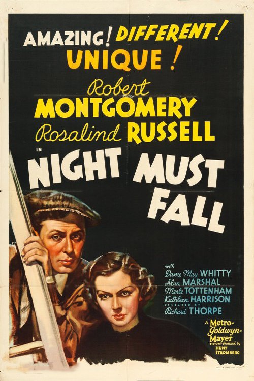 L'affiche du film Night Must Fall