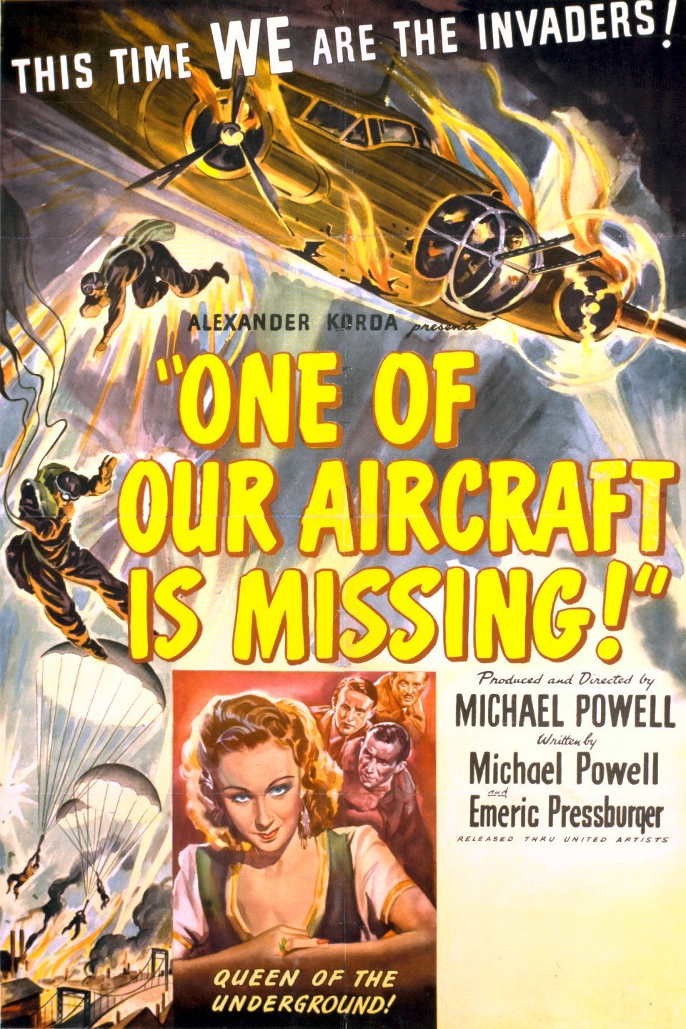 Poster of the movie One of Our Aircraft Is Missing [1942]