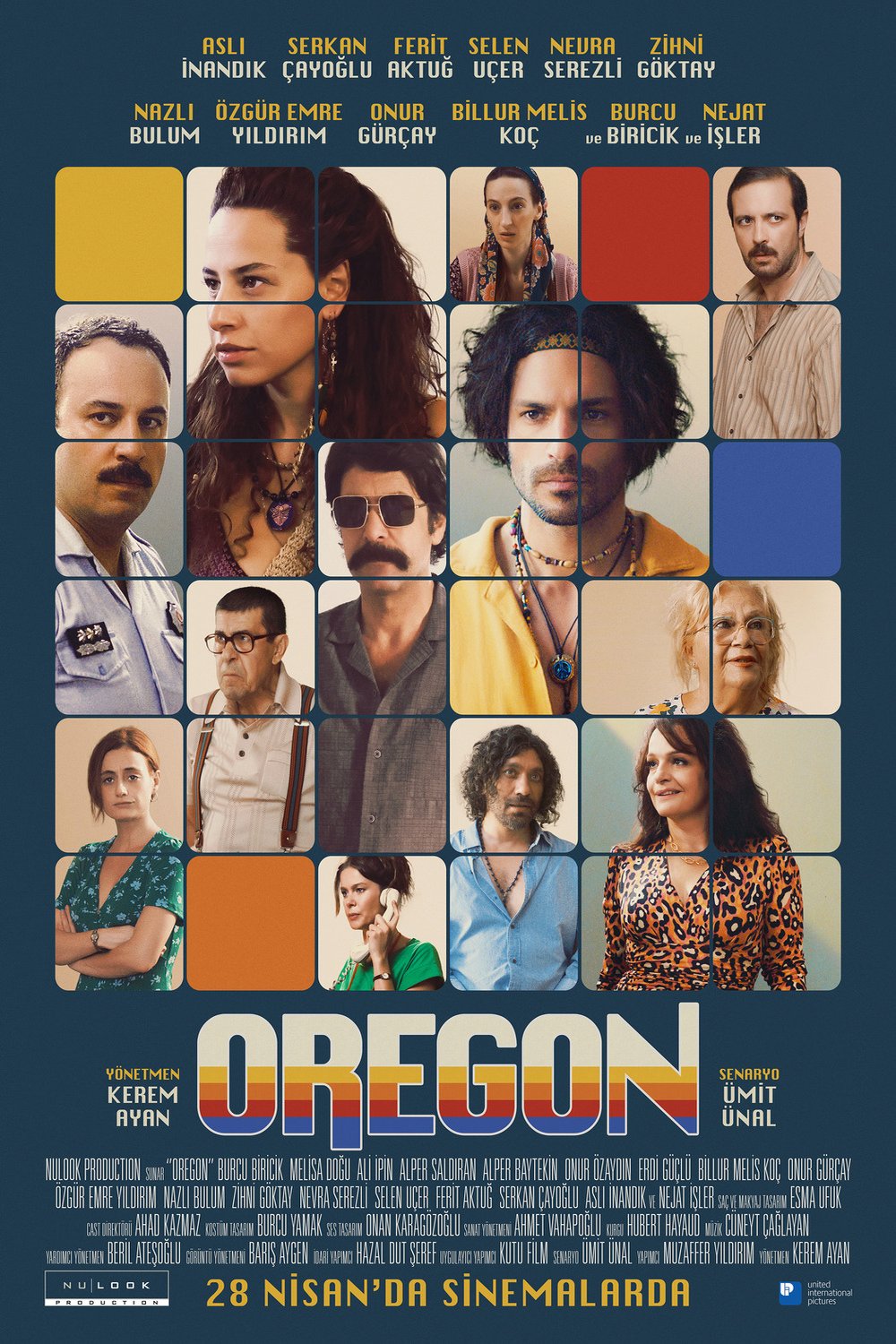 L'affiche originale du film Oregon en turc