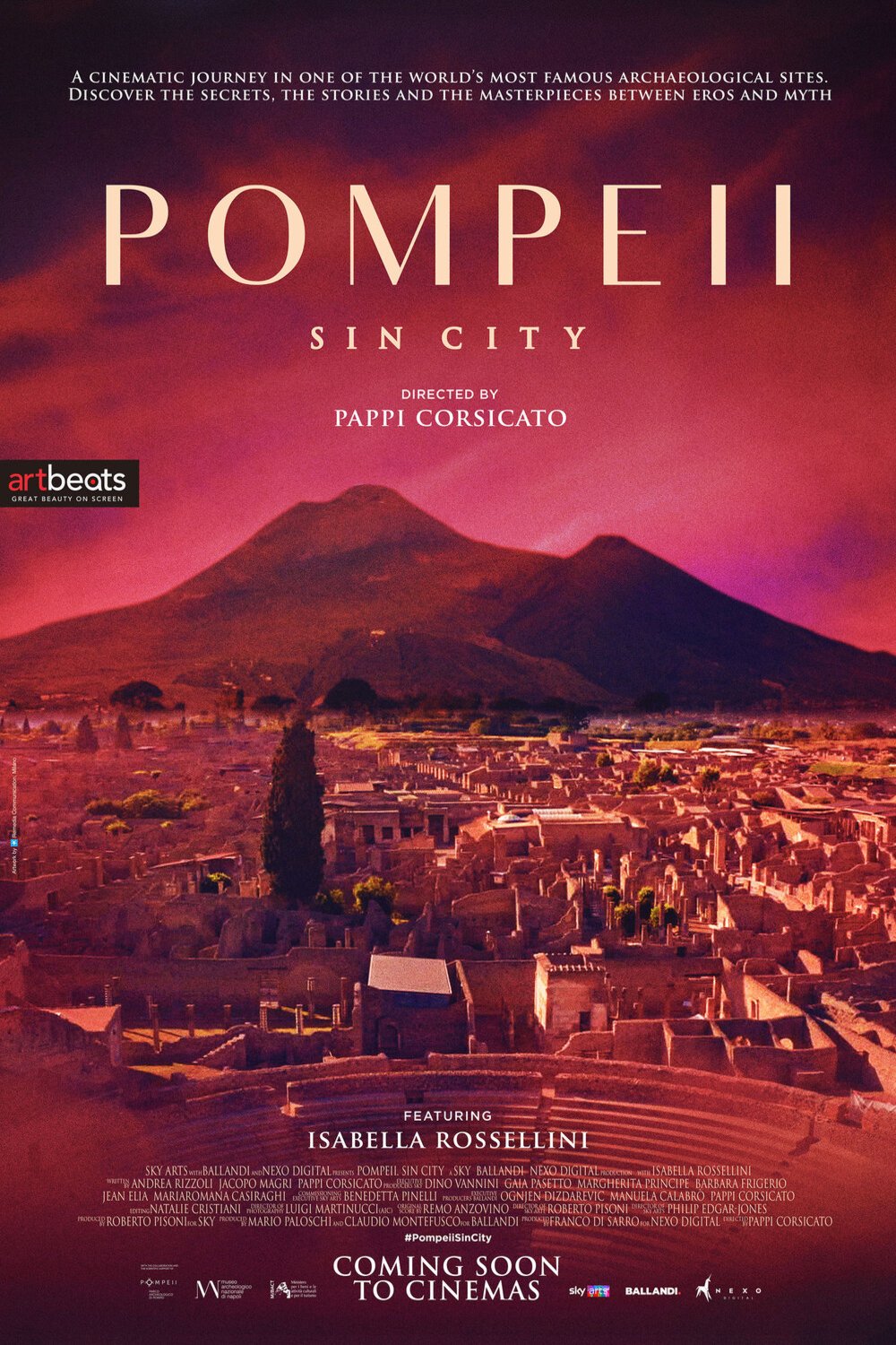 L'affiche du film Pompeii: Sin City