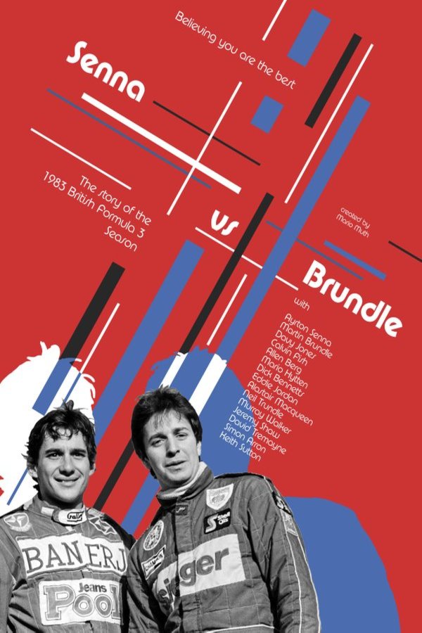 L'affiche du film Senna vs Brundle