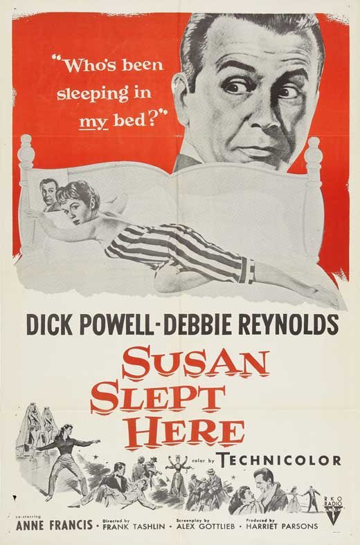 L'affiche du film Susan Slept Here