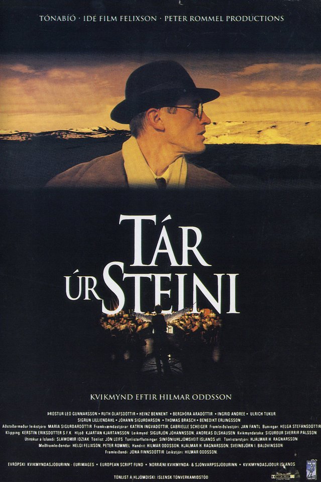 L'affiche originale du film Tears of Stone en Islandais