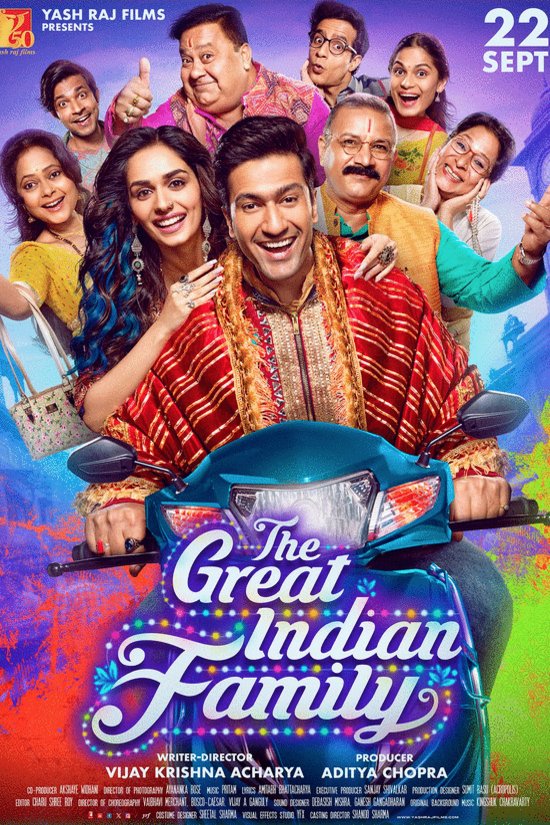 L'affiche du film The Great Indian Family [2023]