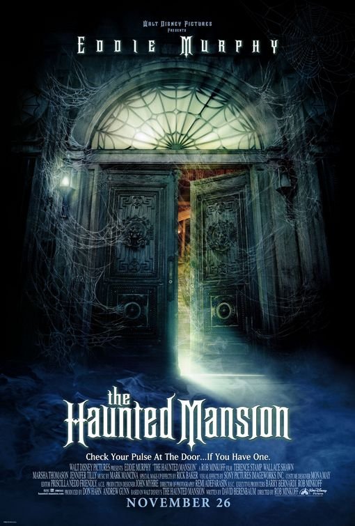 L'affiche du film The Haunted Mansion