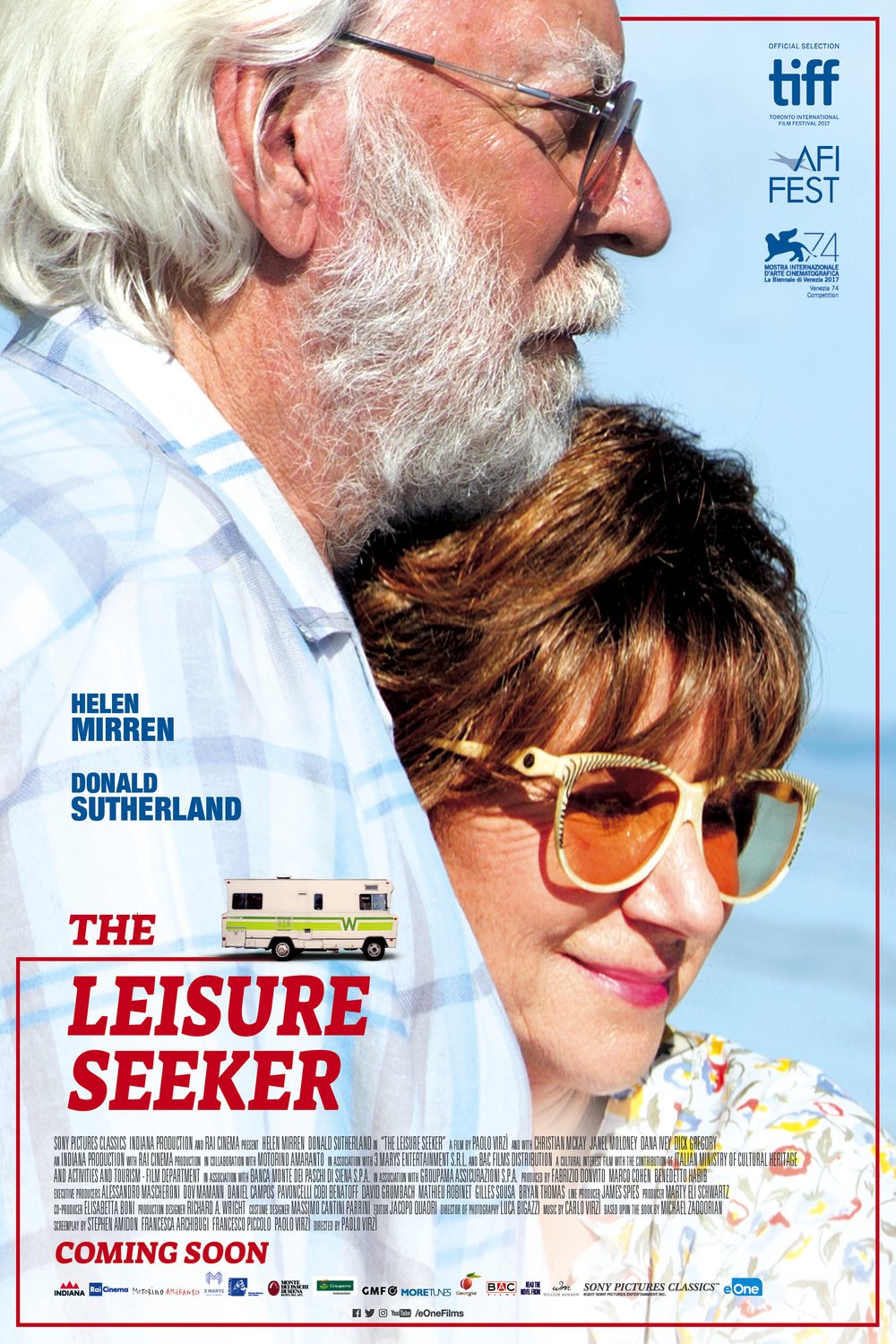 L'affiche du film The Leisure Seeker [2017]