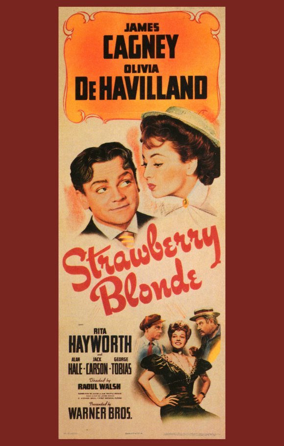 L'affiche du film The Strawberry Blonde