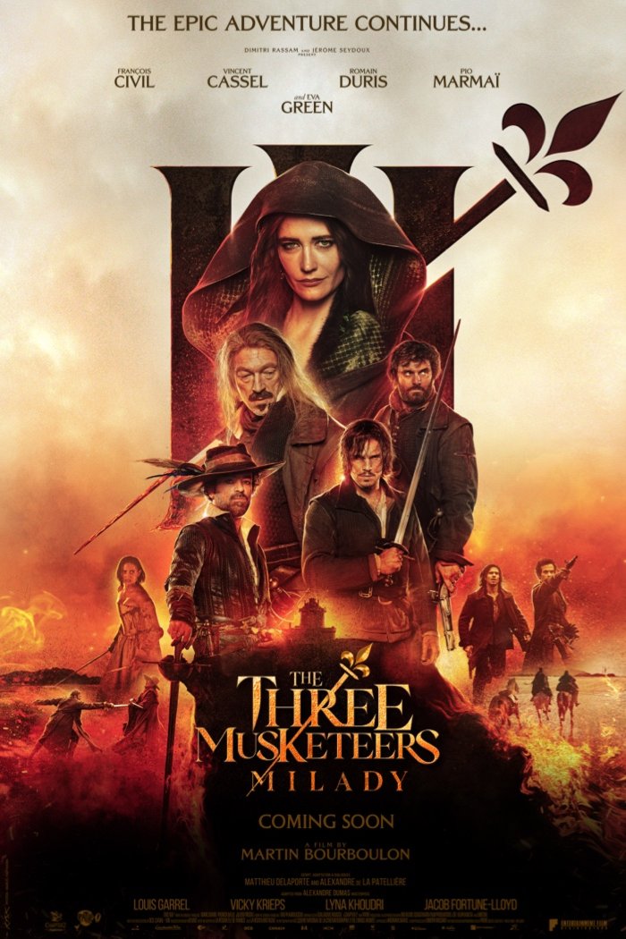 L'affiche du film The Three Musketeers: Milady