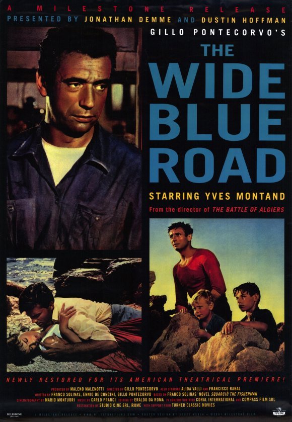 L'affiche du film La Grande strada azzurra