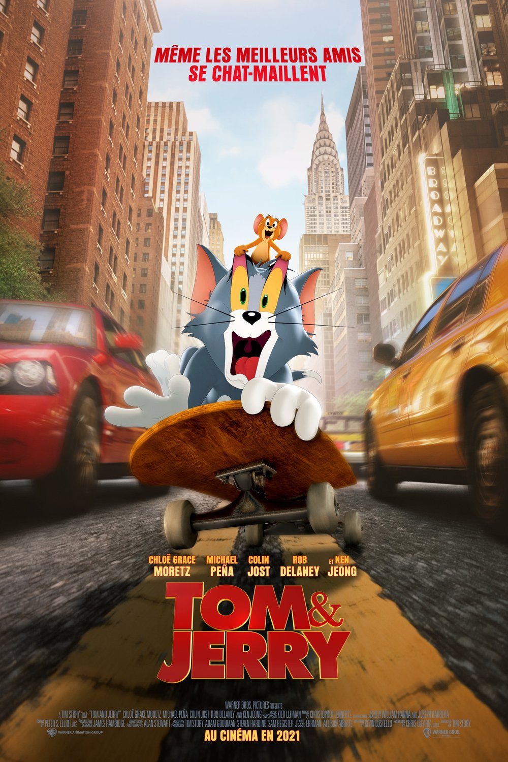 L'affiche du film Tom & Jerry v.f.