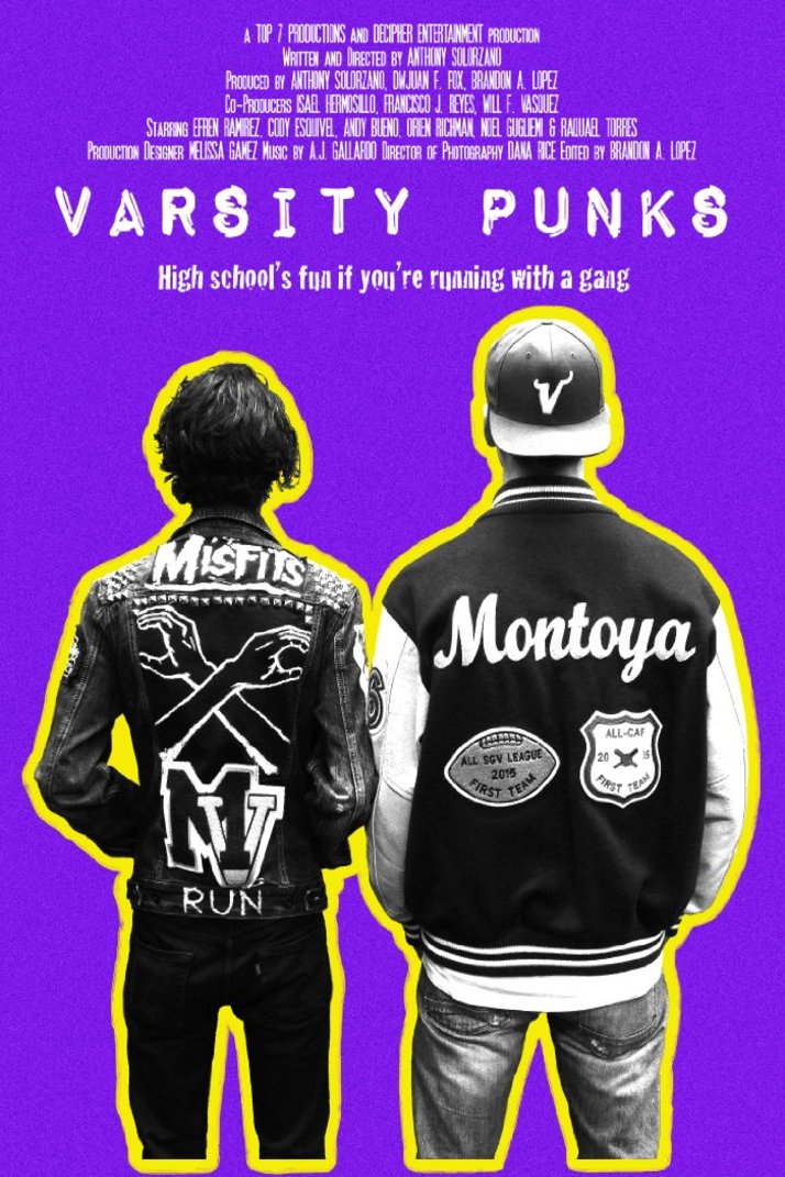 L'affiche du film Varsity Punks