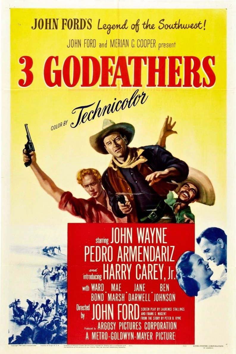 L'affiche du film 3 Godfathers