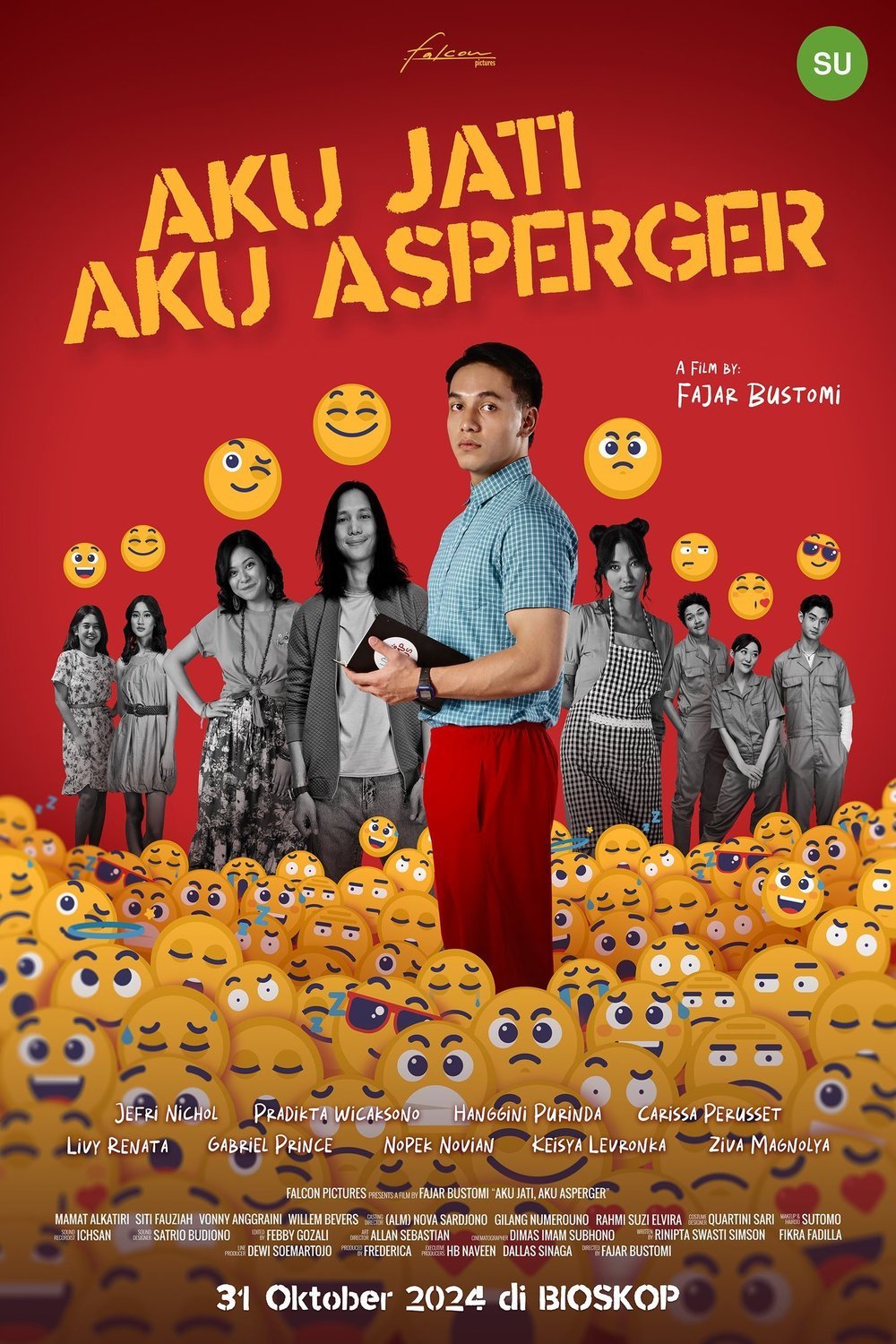 L'affiche du film Aku Jati, Aku Asperger [2024]
