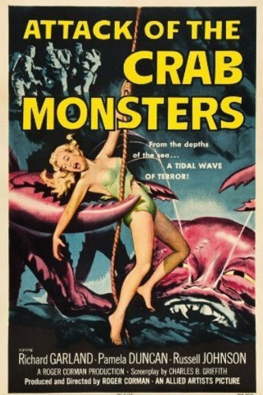L'affiche du film Attack of the Crab Monsters [1957]