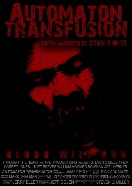L'affiche du film Automaton Transfusion [2008]