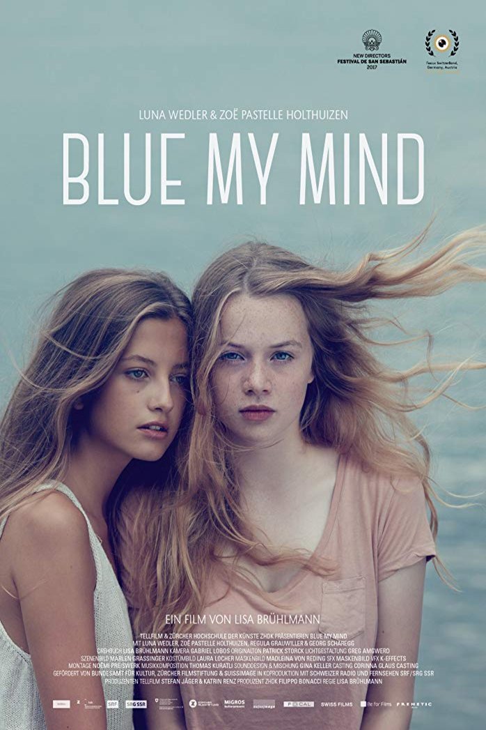 L'affiche du film Blue My Mind